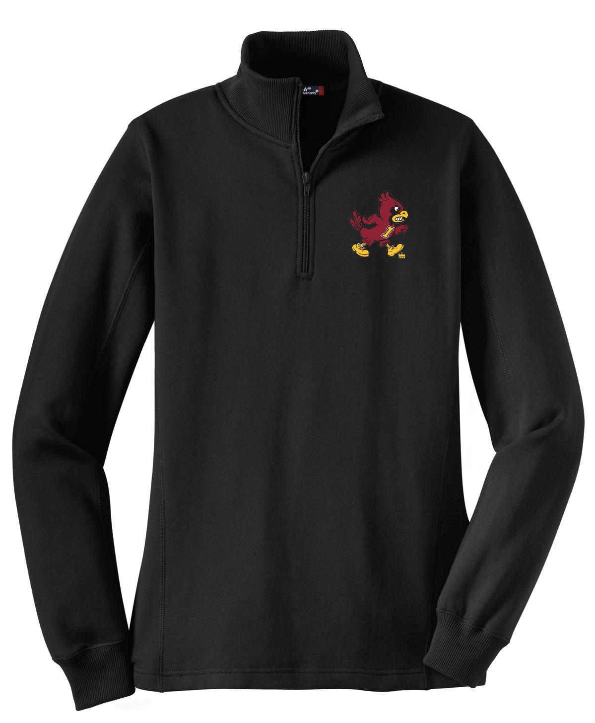 Walking Cy - Ladies 1/4-Zip Sweatshirt