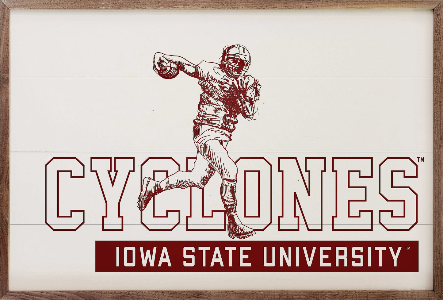 Vintage Football Iowa State University