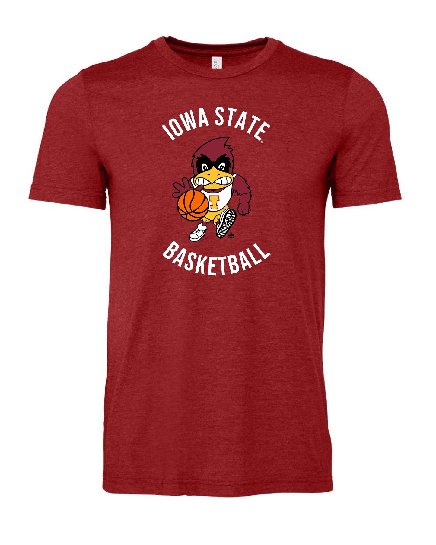 Iowa State Basketball Vintage Cy Tee