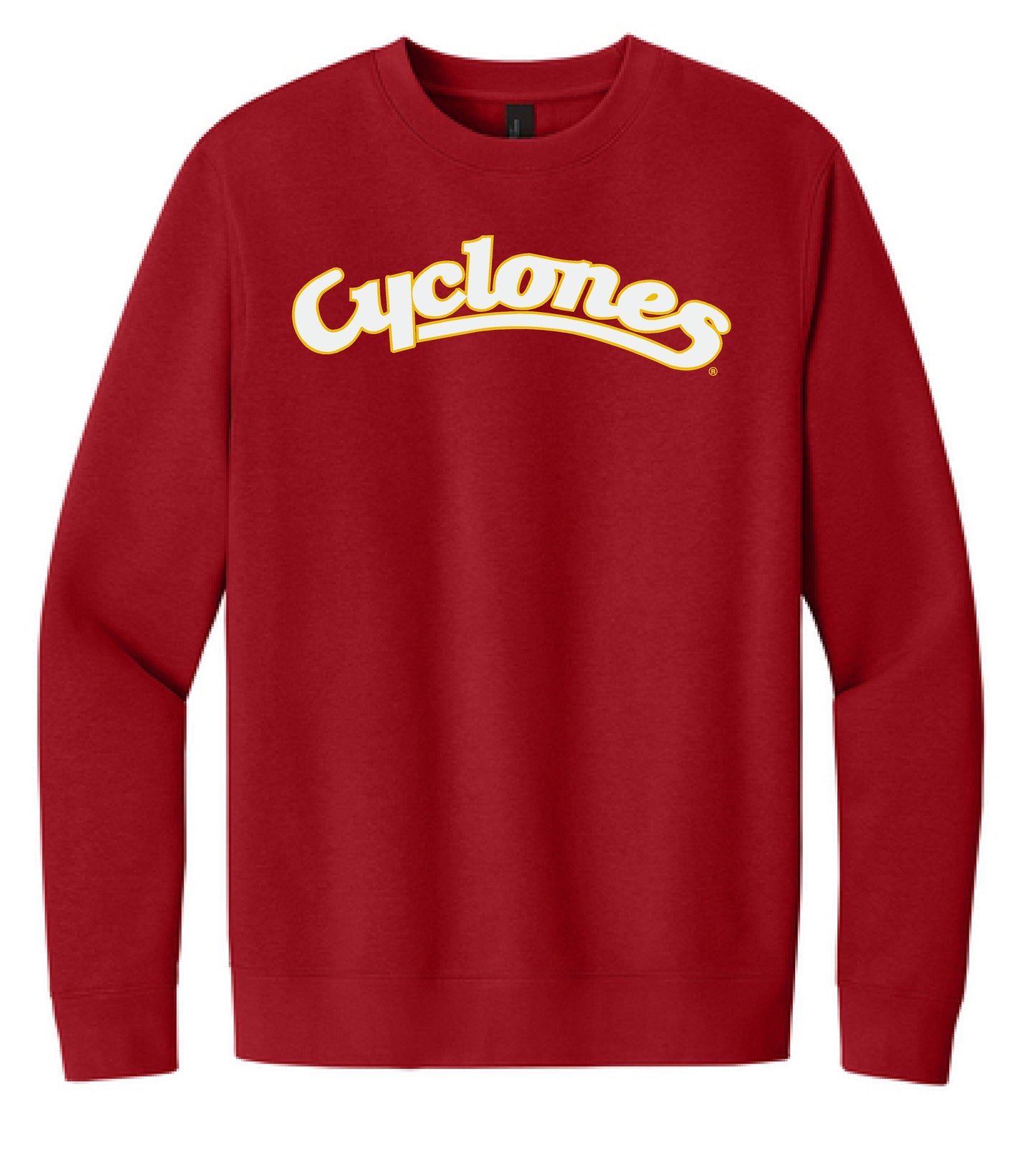 Vintage Cyclones Script Fleece Crewneck