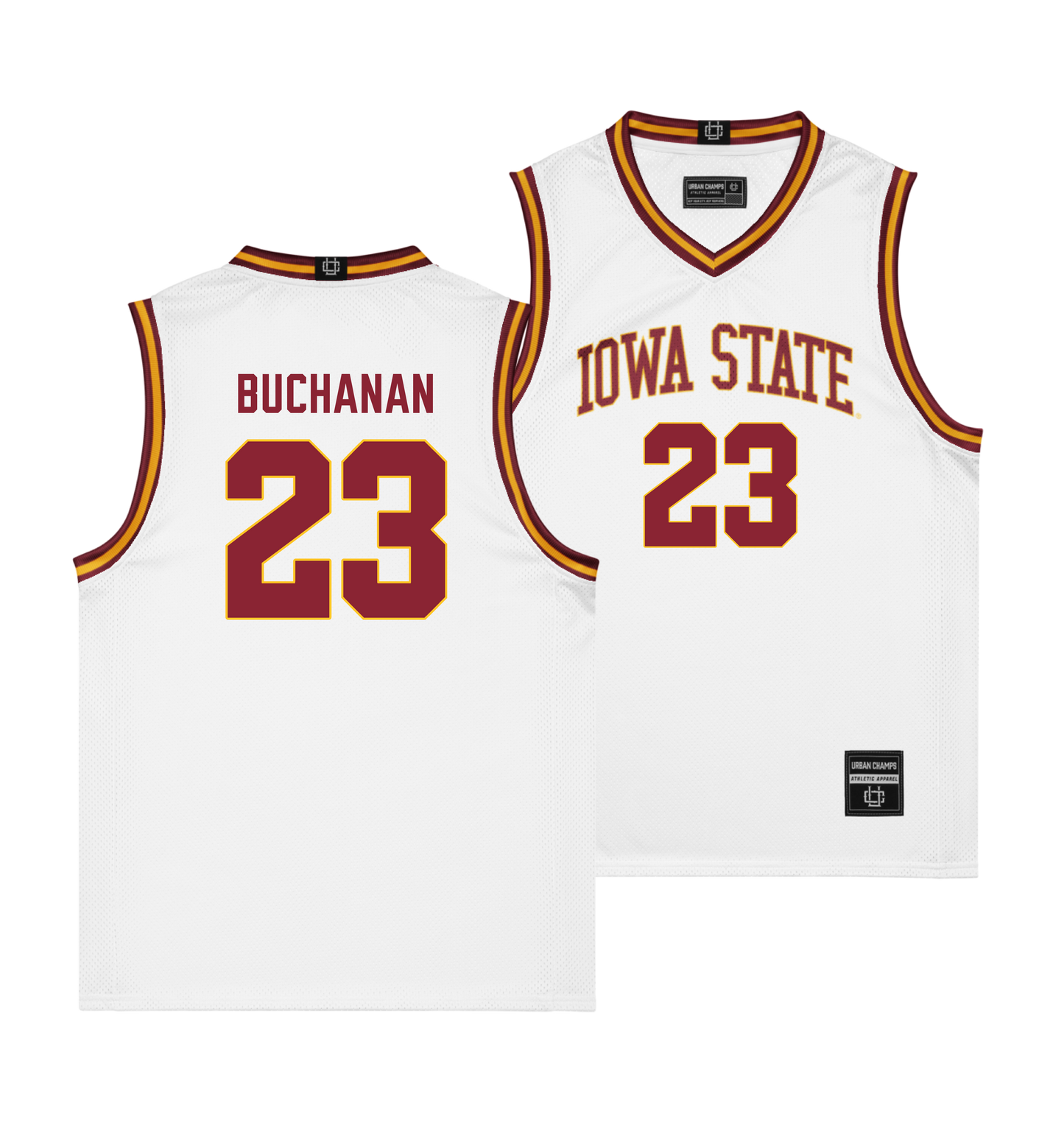 Iowa State Men's Basketball White Jersey - Blake Buchanan
