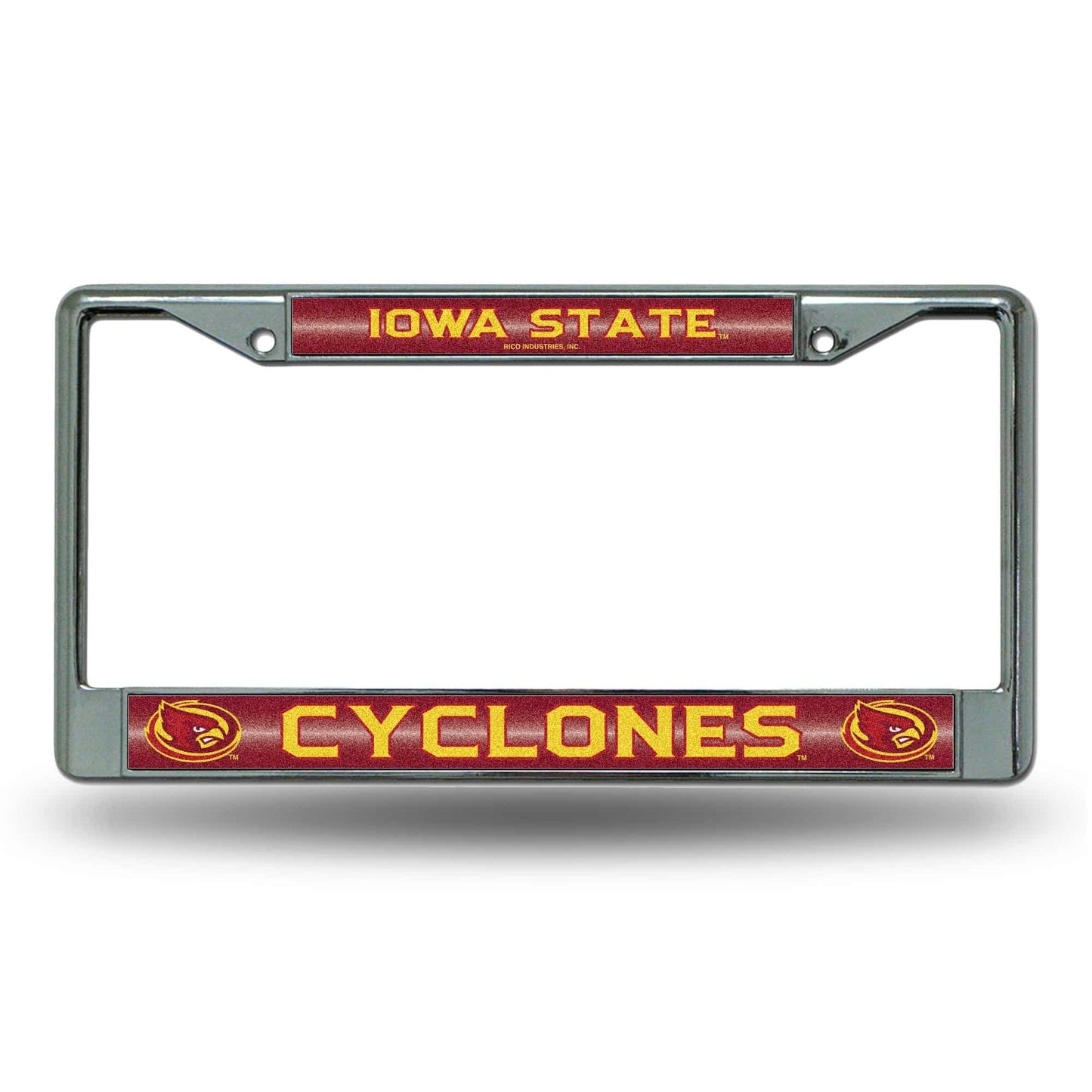 IOWA STATE ISU Cyclones BLING CHROME FRAME (Rico)