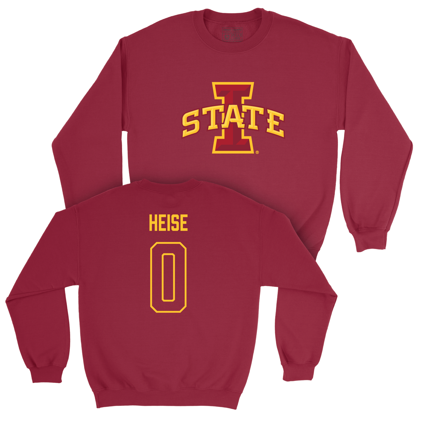 Iowa State Men's Basketball Cardinal Legacy Crew - Nate Heise | #0