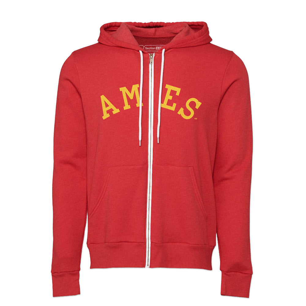 Iowa State Ames Zip Hoodie