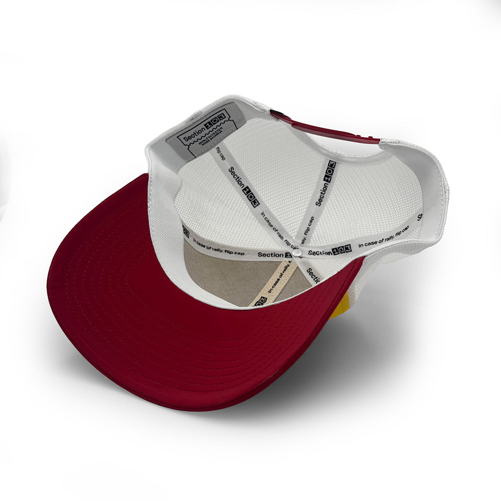 Iowa State Vintage Tornado Logo Trucker Hat