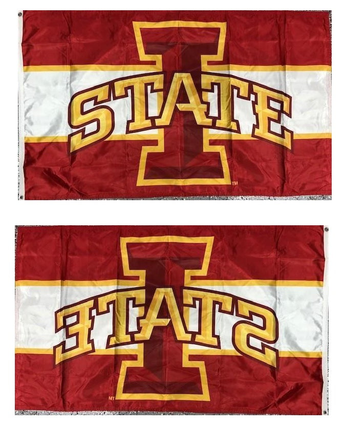 Iowa State Cyclones Flag 3x5 Striped