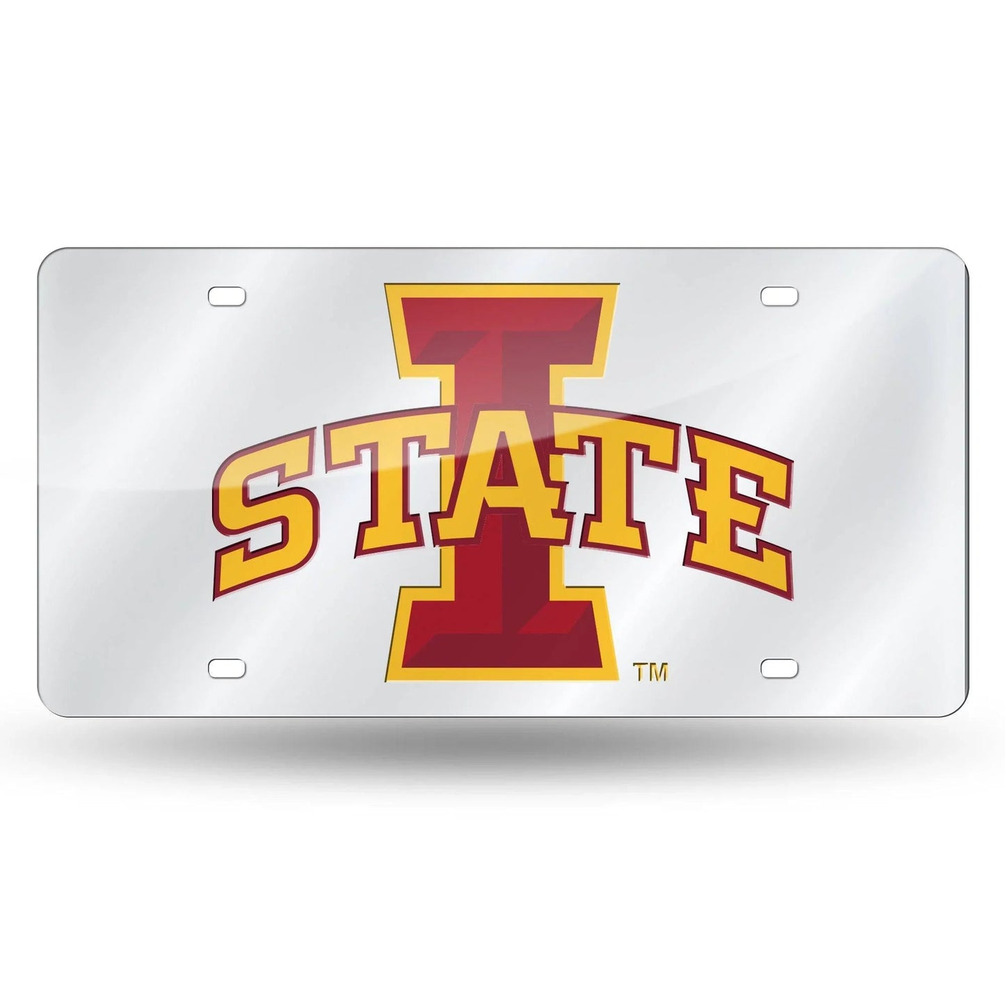 IOWA STATE ISU Cyclones LASER TAG (SILVER) (Rico)