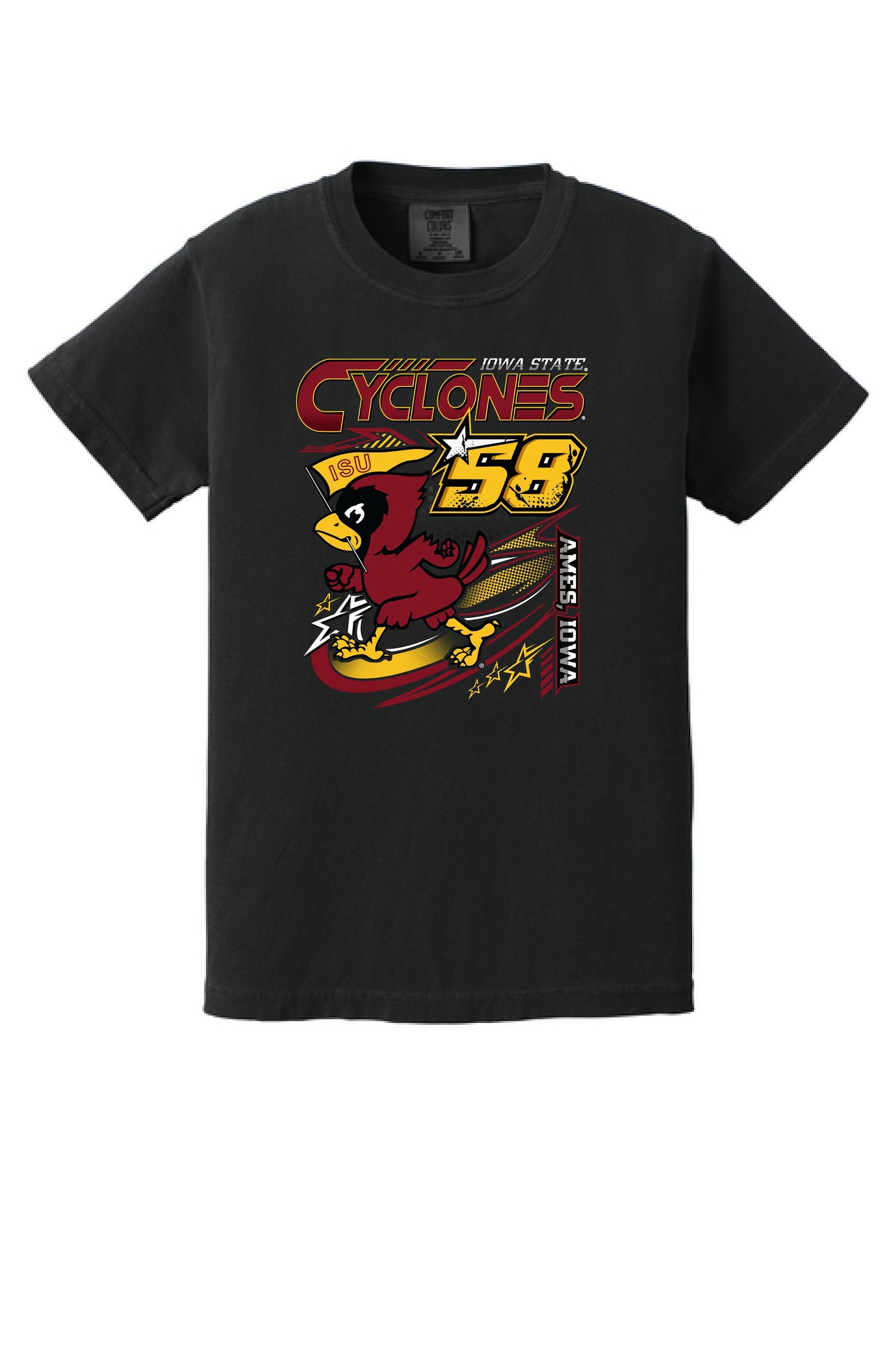Youth 90s Racing Cy Comfort Colors Tee