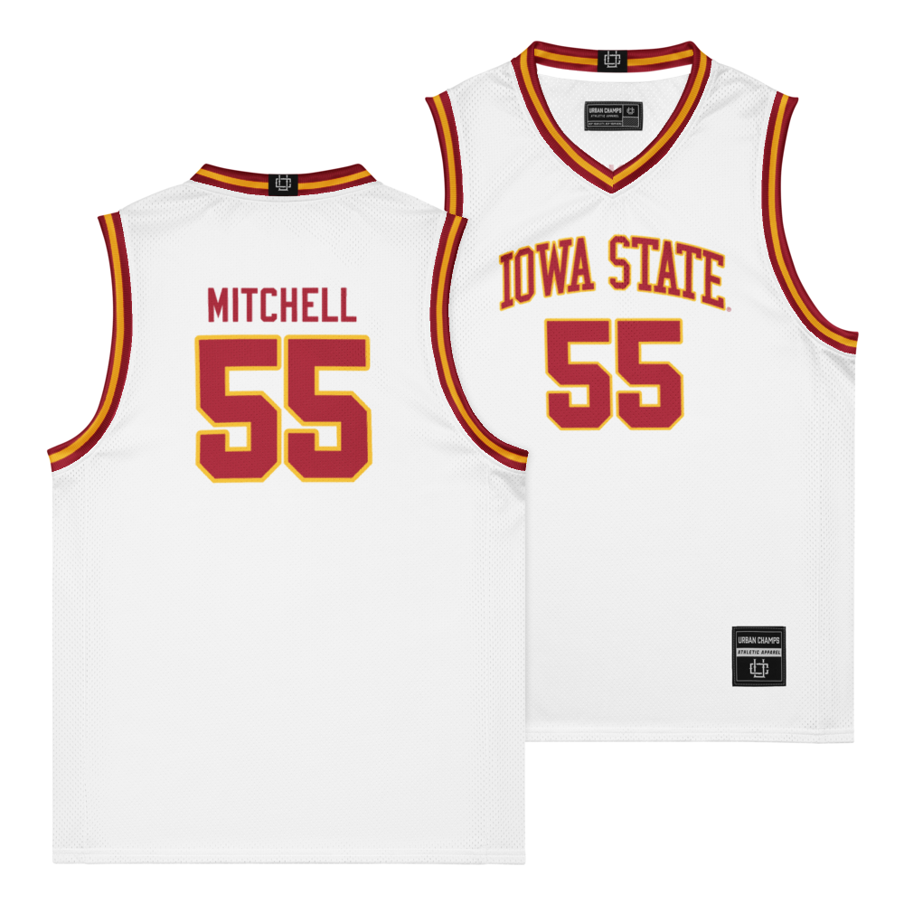 Iowa State Men's Basketball White Jersey - Xzavion Mitchell