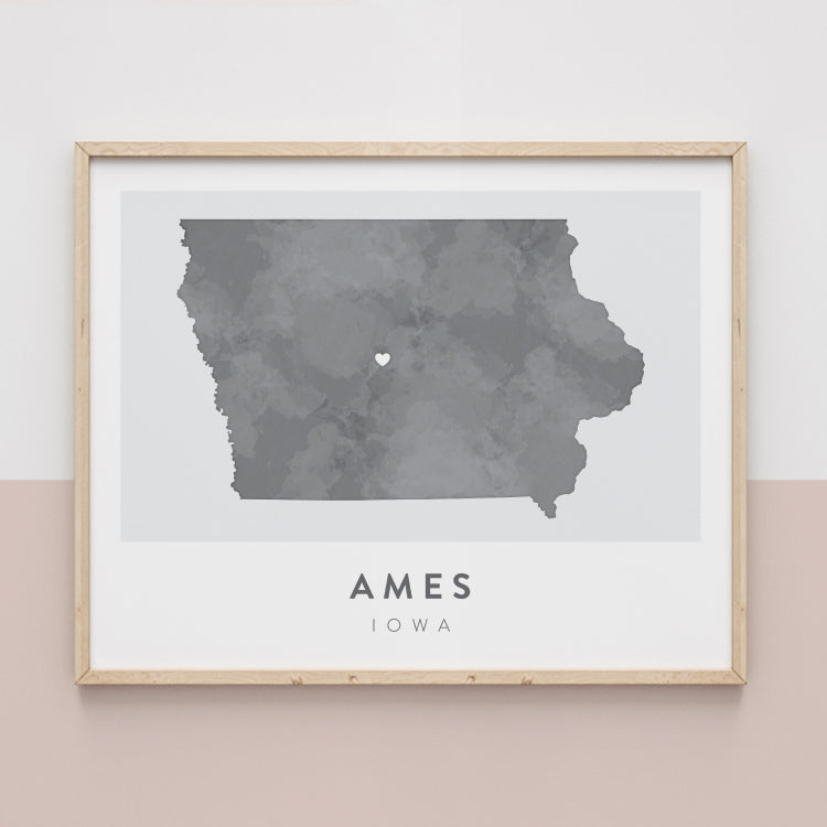 Ames, Iowa Map