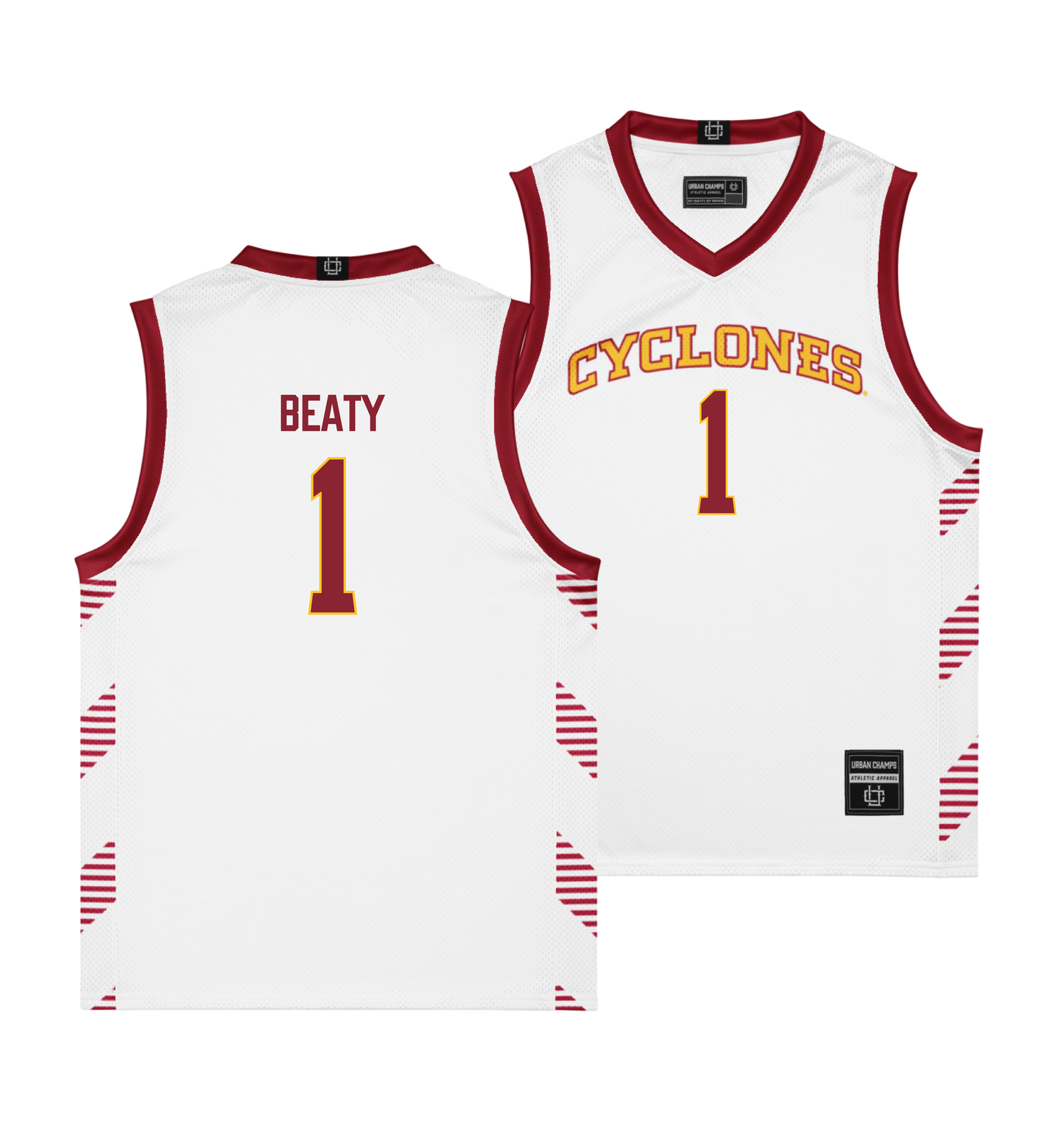 Iowa State Women's Basketball White Jersey - Reese Beaty