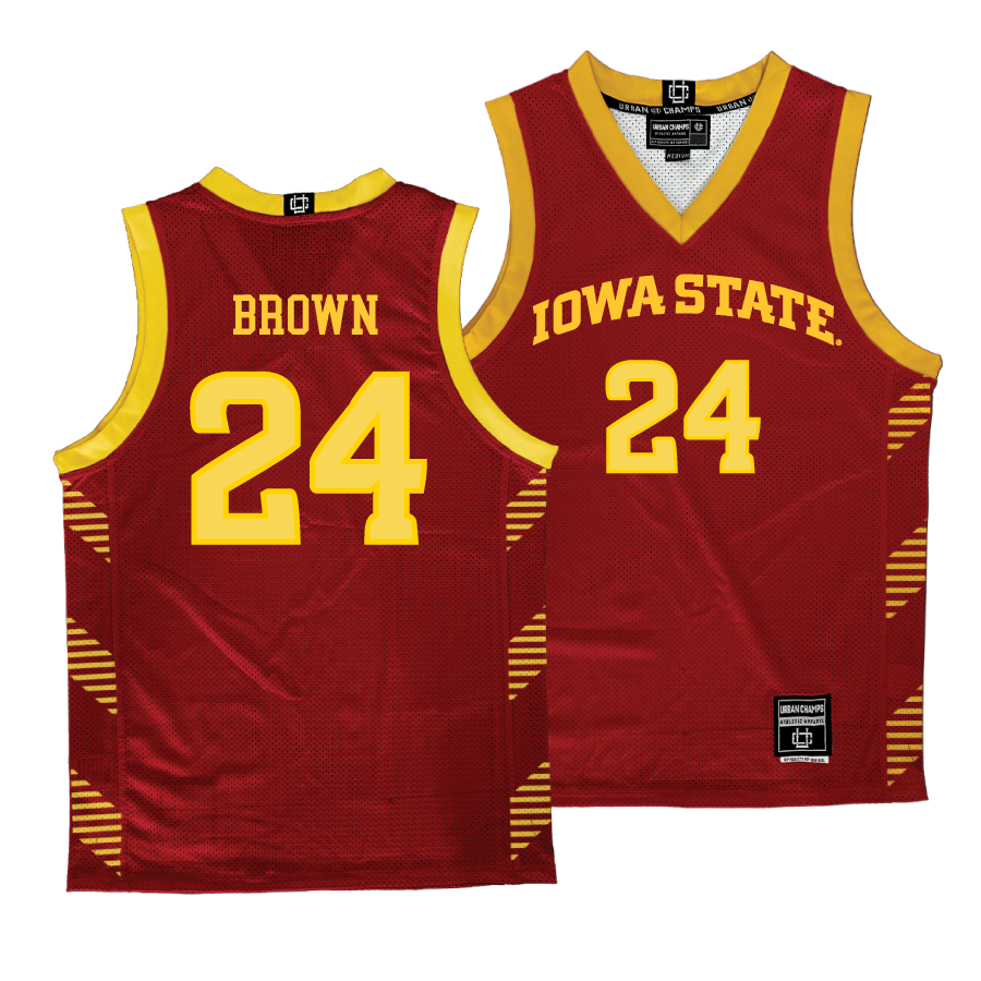 Iowa State Women's Basketball Crimson Jersey - Addy Brown