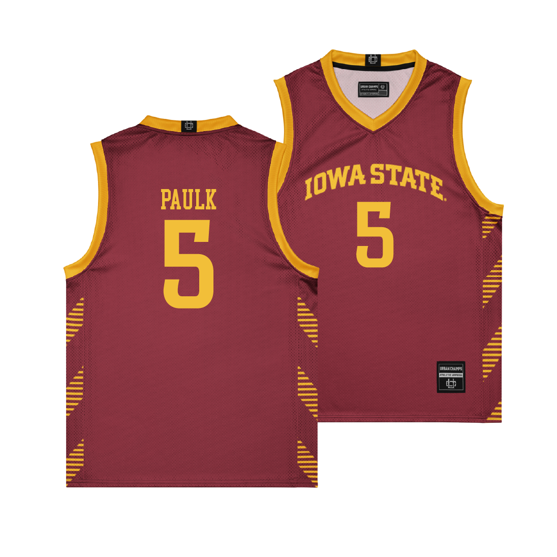 Iowa State Women's Basketball Crimson Jersey - Evangelia Paulk