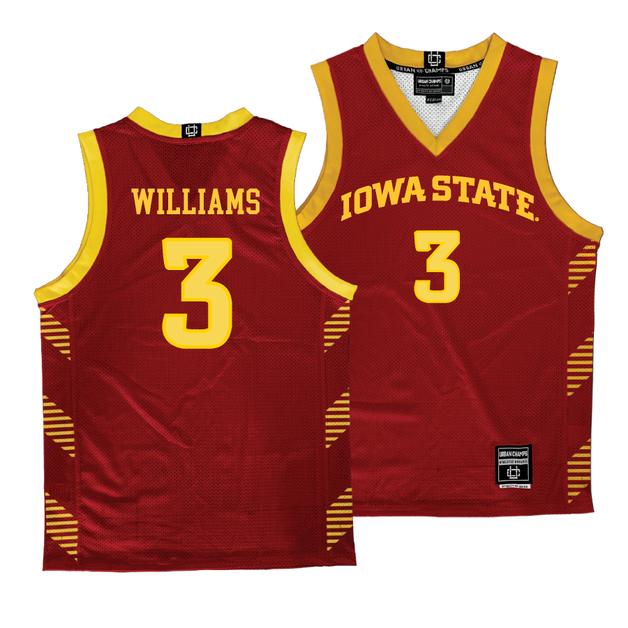 Iowa State Women's Basketball Crimson Jersey - Alisa Williams
