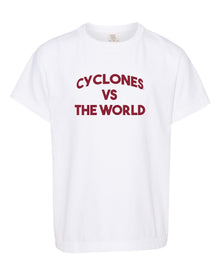Cyclones vs The World White Out Youth Tee