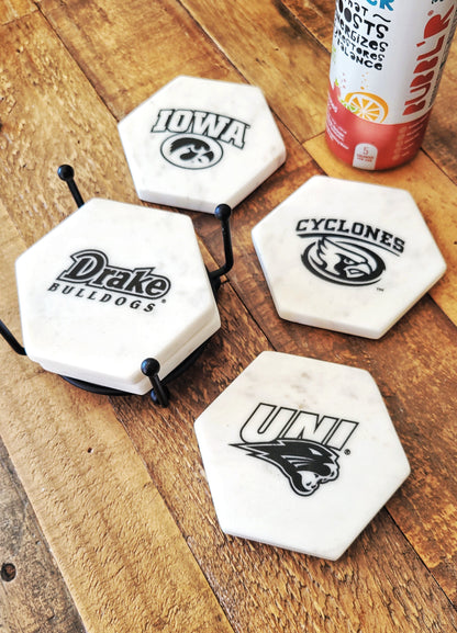 Iowa State Cyclones Marble Coaster