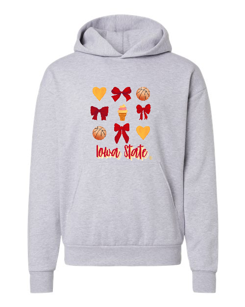 Clone Cones & Bows - Midweight Hooded Sweatshirt