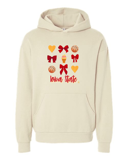 Clone Cones & Bows - Midweight Hooded Sweatshirt
