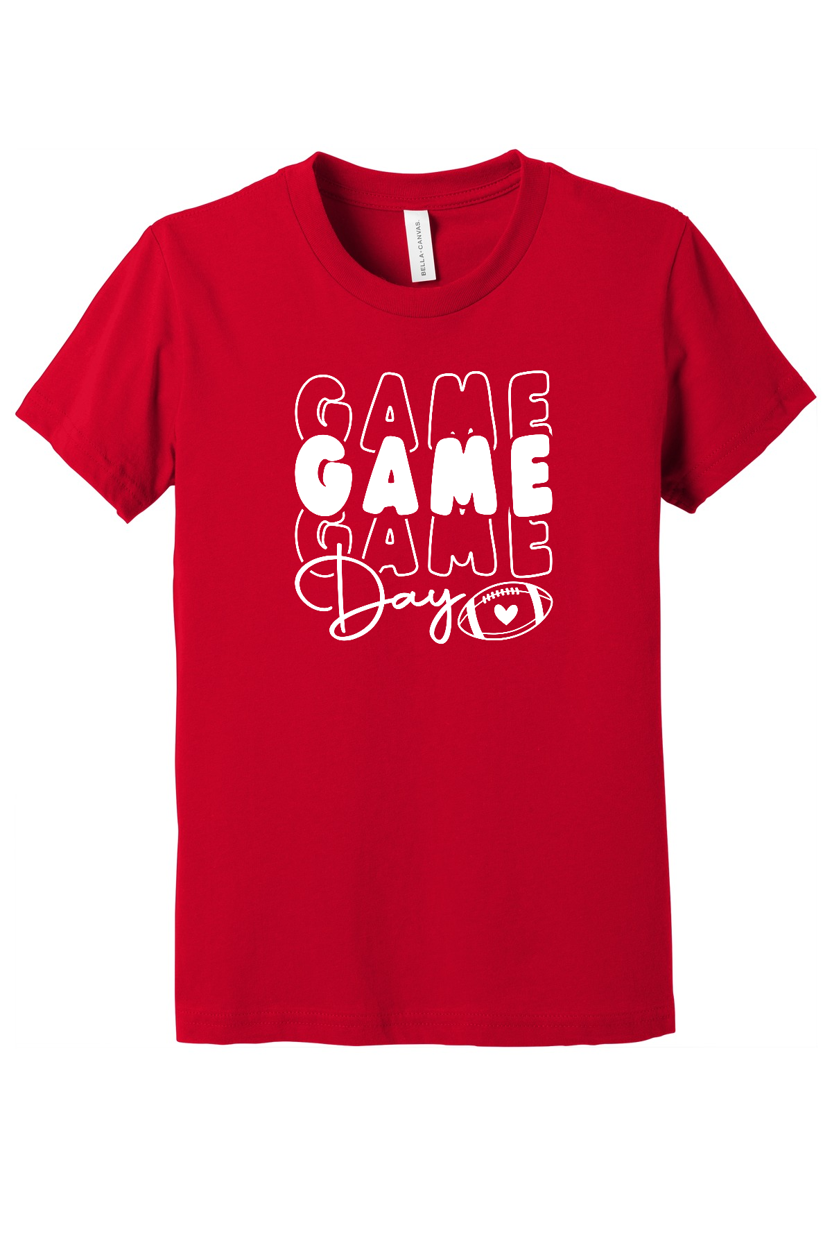 Game Day Football Youth Short Sleeve Tee