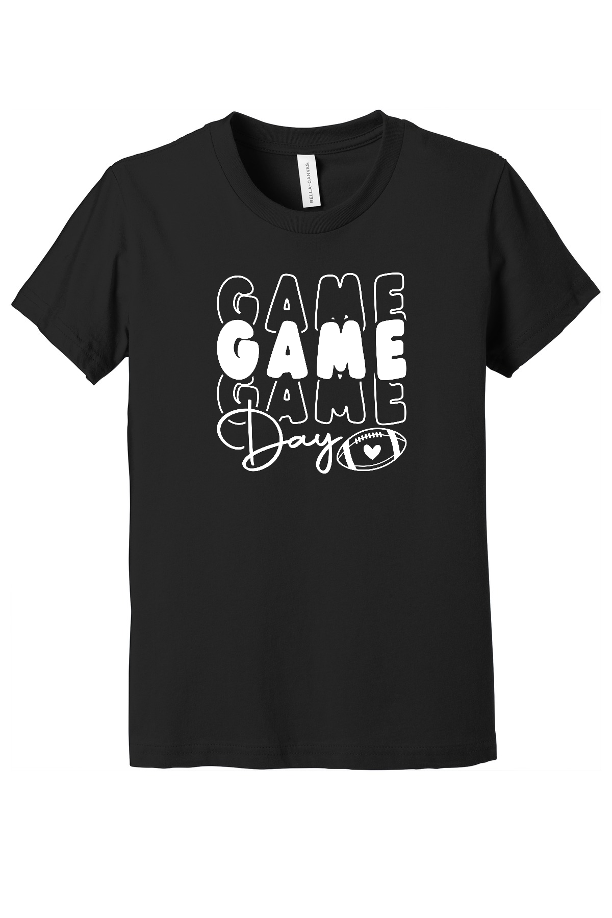 Game Day Football Youth Short Sleeve Tee