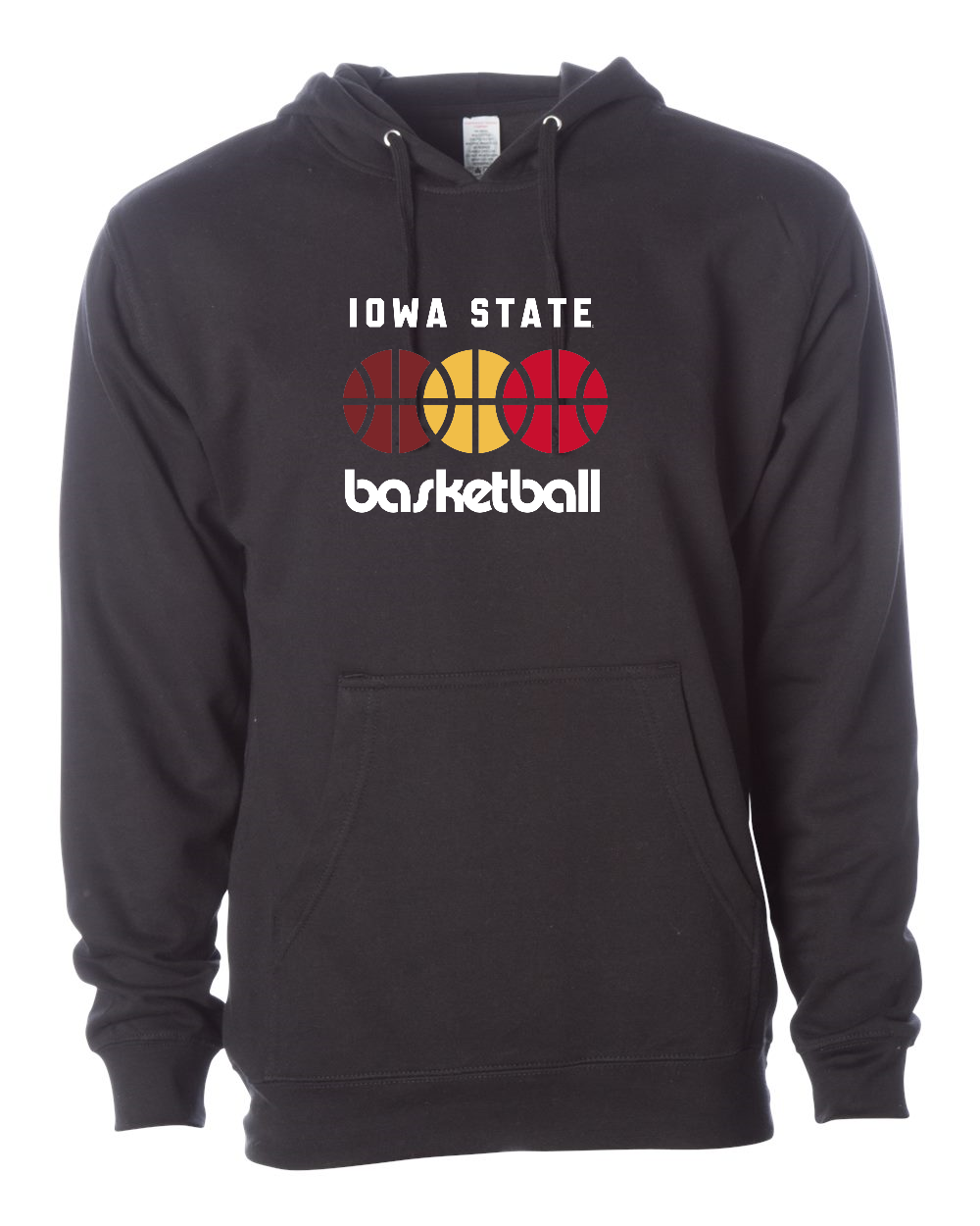 Iowa State Basketball Trio - Midweight Hooded Sweatshirt