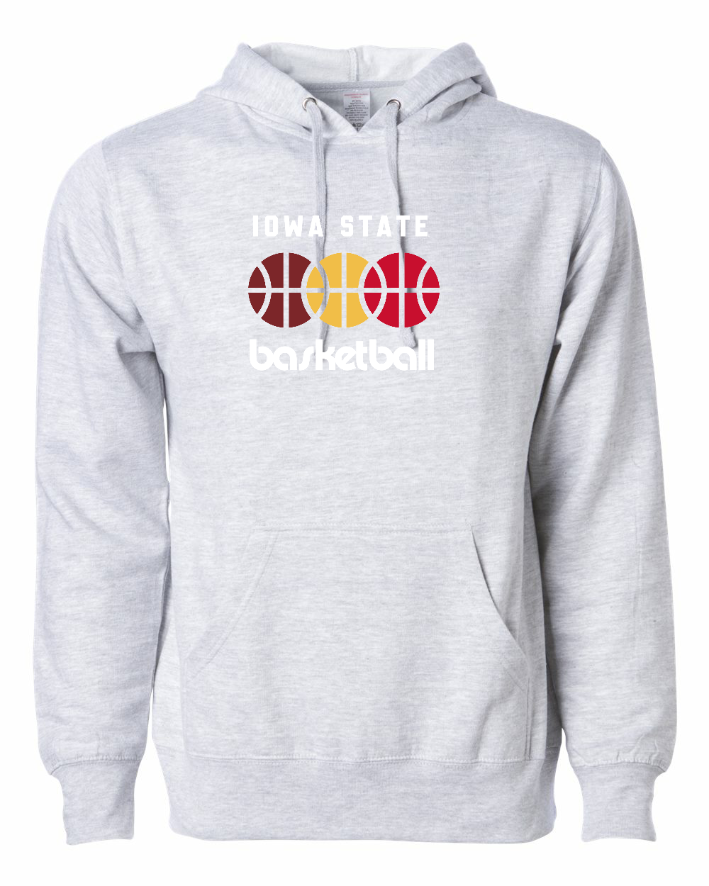 Iowa State Basketball Trio - Midweight Hooded Sweatshirt