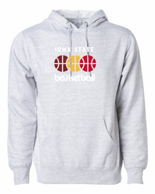 Iowa State Basketball Trio - Midweight Hooded Sweatshirt