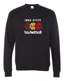 Iowa State Basketball Trio Midweight Crewneck Sweatshirt