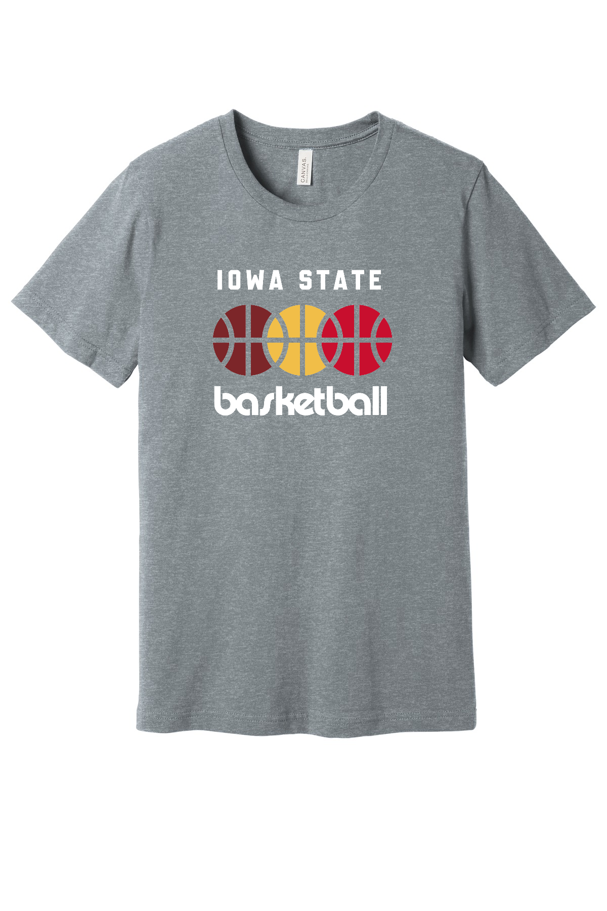 Iowa State Basketball Trio Short Sleeve Tee