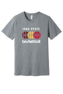Iowa State Basketball Trio Short Sleeve Tee