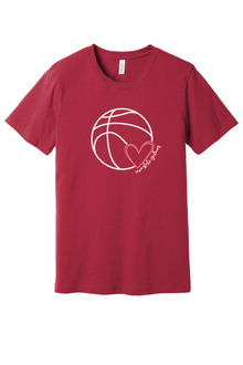 Basketball with Heart - Short Sleeve Tee