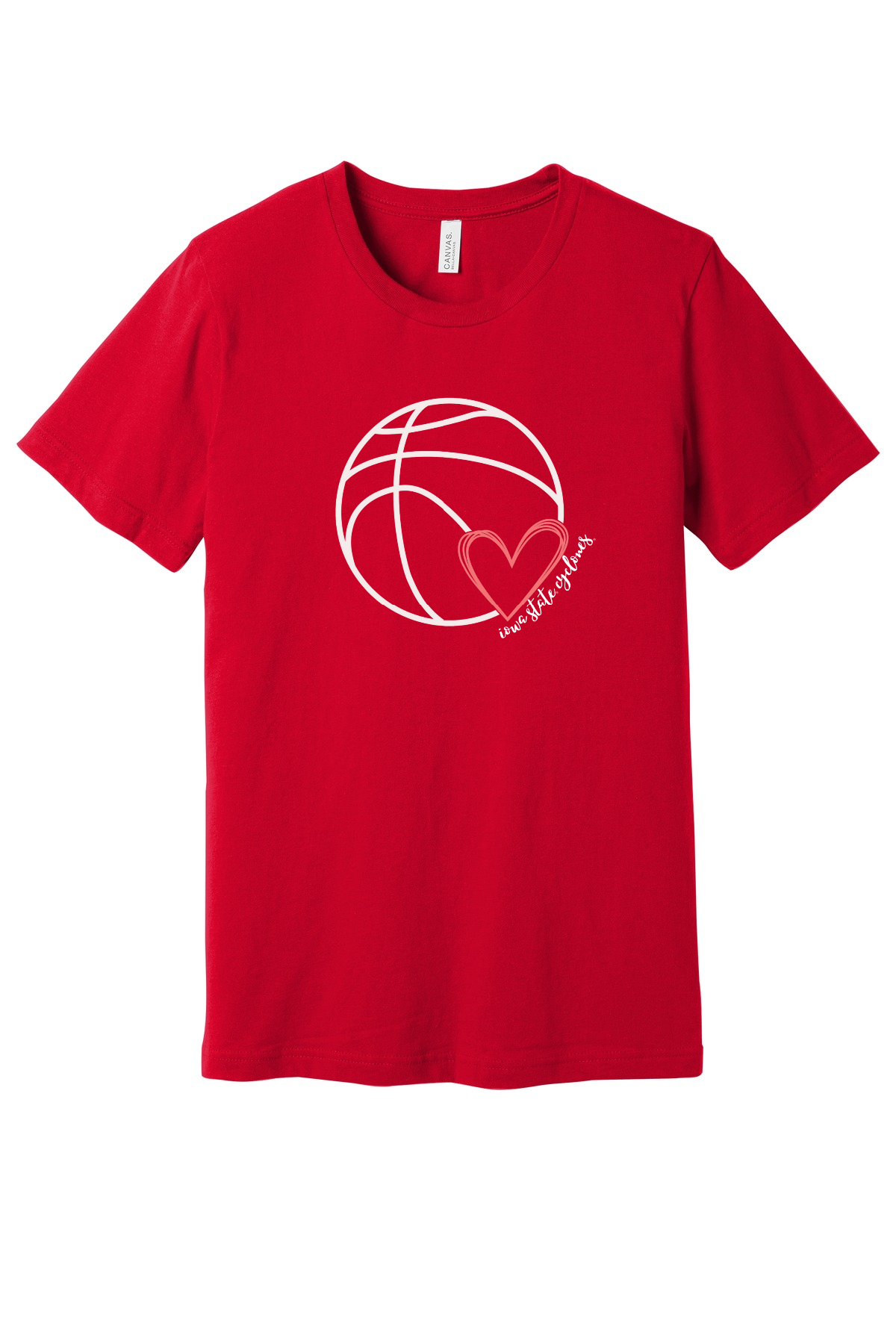 Basketball with Heart - Short Sleeve Tee