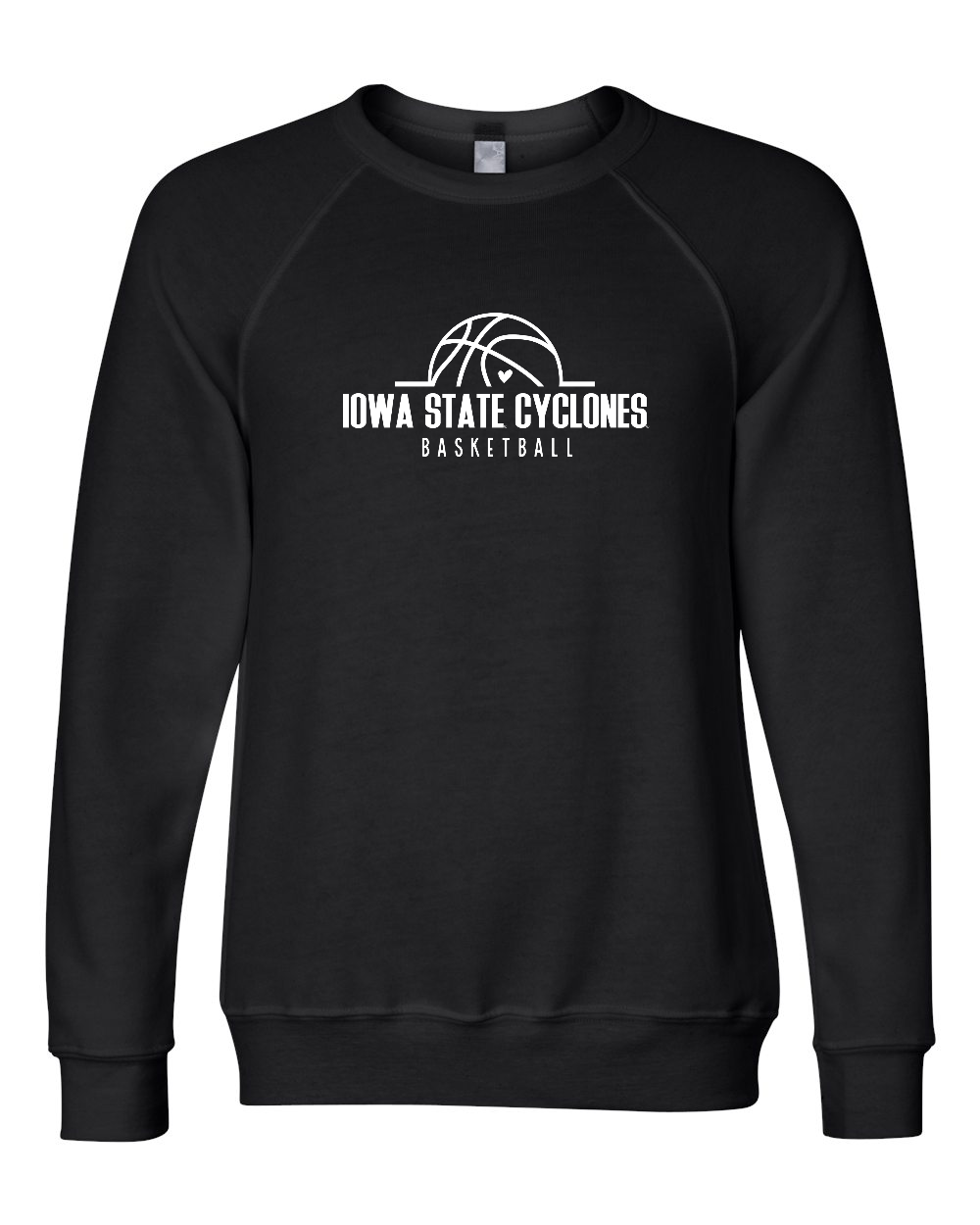 Iowa State Cyclones Basketball Sponge Fleece Crewneck Sweatshirt