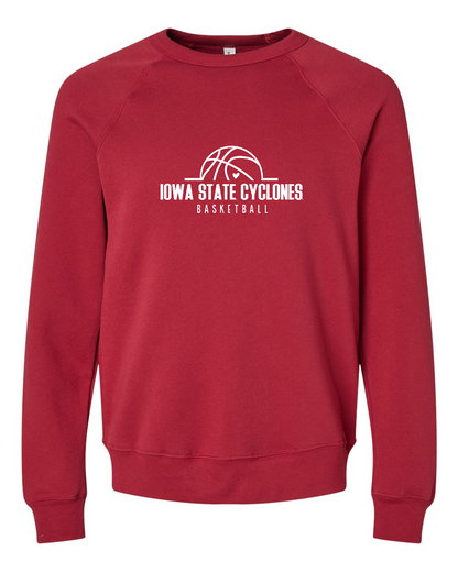Iowa State Cyclones Basketball Sponge Fleece Crewneck Sweatshirt