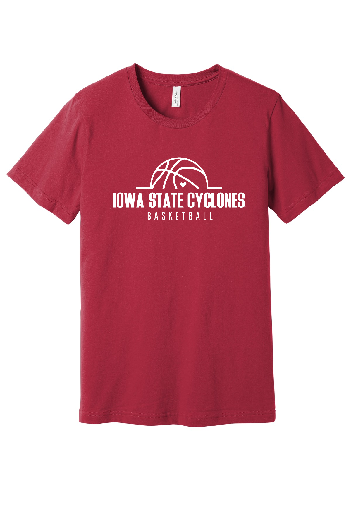 Iowa State Cyclones Basketball Short Sleeve Tee