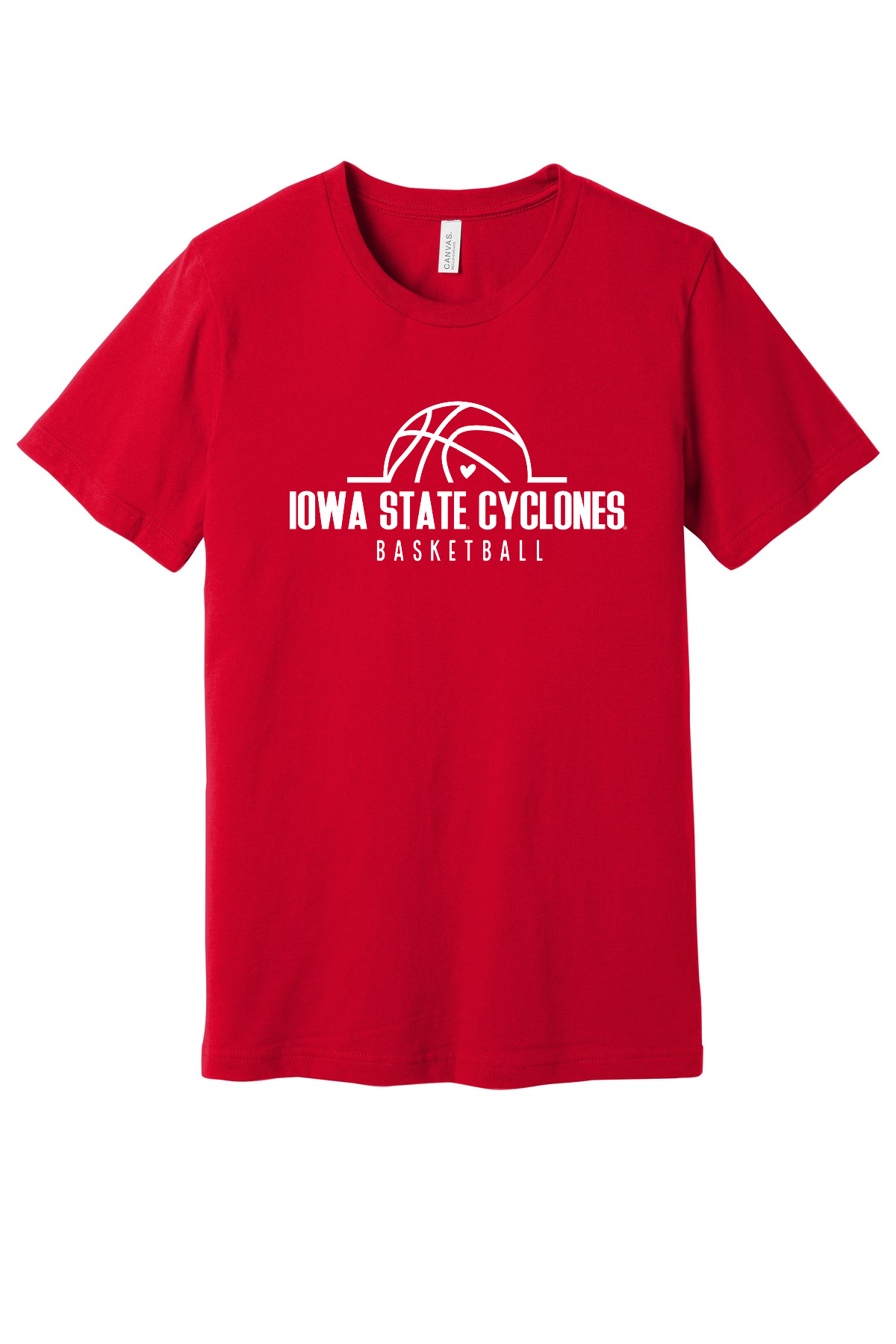 Iowa State Cyclones Basketball Short Sleeve Tee