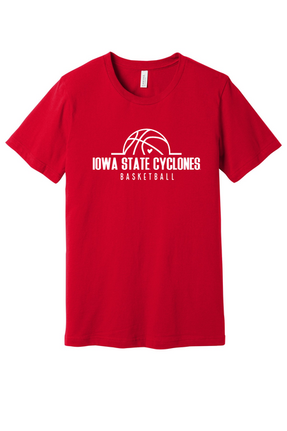Iowa State Cyclones Basketball Short Sleeve Tee
