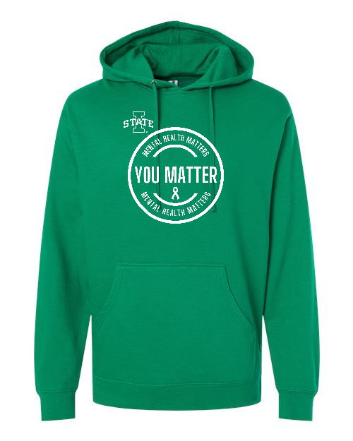 You Matter- Mental Health Awareness Midweight Hooded Sweatshirt