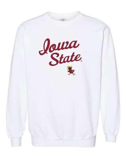 Vintage Iowa State Pigment-Dyed Crewneck Sweatshirt