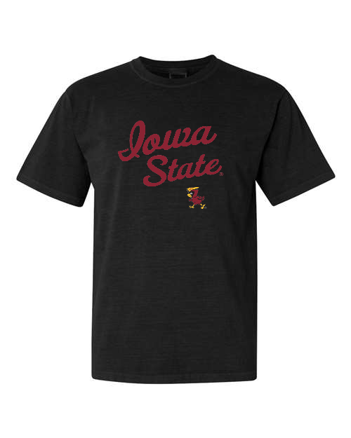 Vintage Iowa State Pigment-Dyed Short Sleeve Shirt