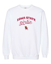 Iowa State Girlie Pigment-Dyed Crewneck Sweatshirt
