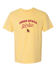 Iowa State Girlie Pigment-Dyed Short Sleeve Shirt