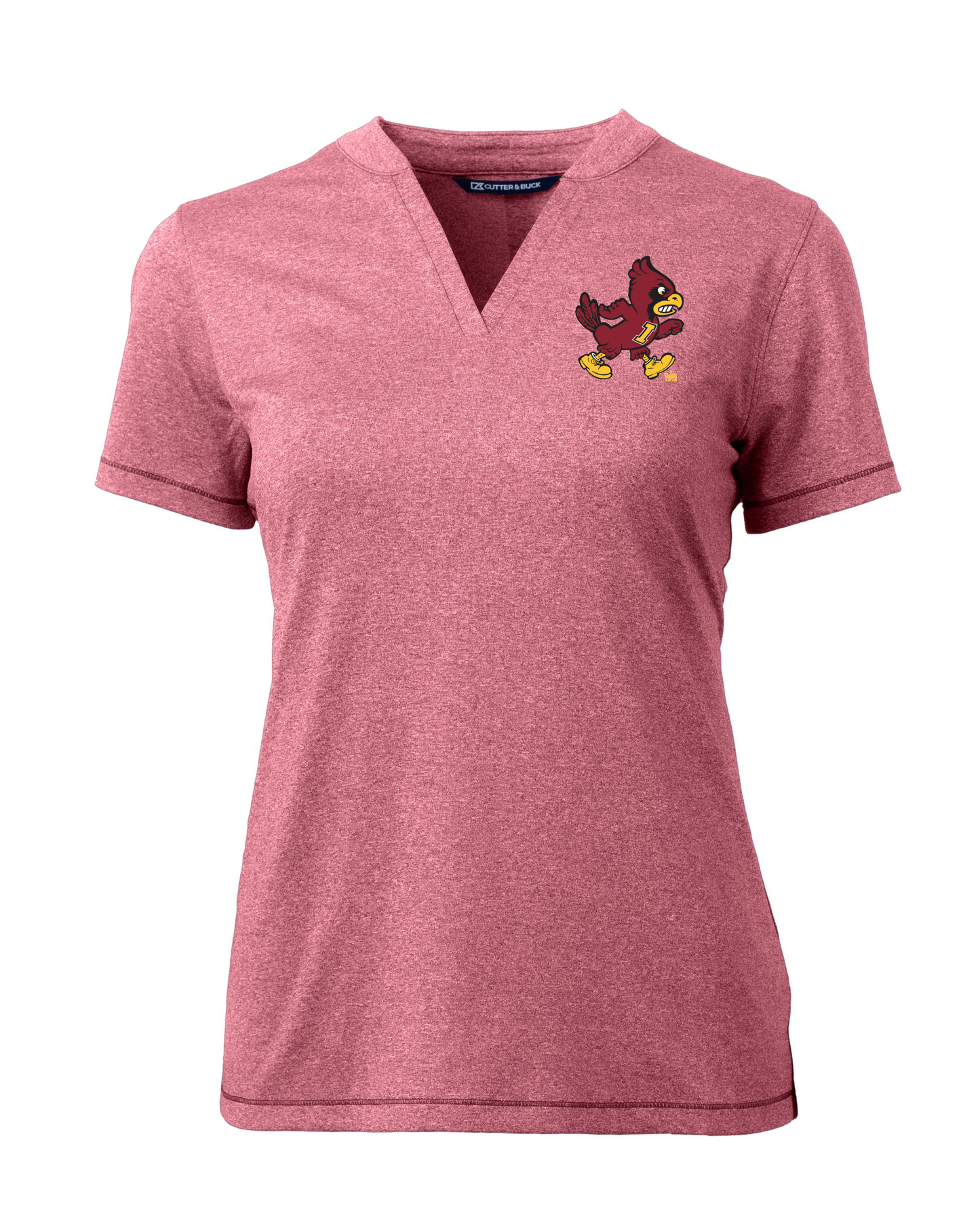 Walking Cy- Cutter & Buck Stretch Women's Polo