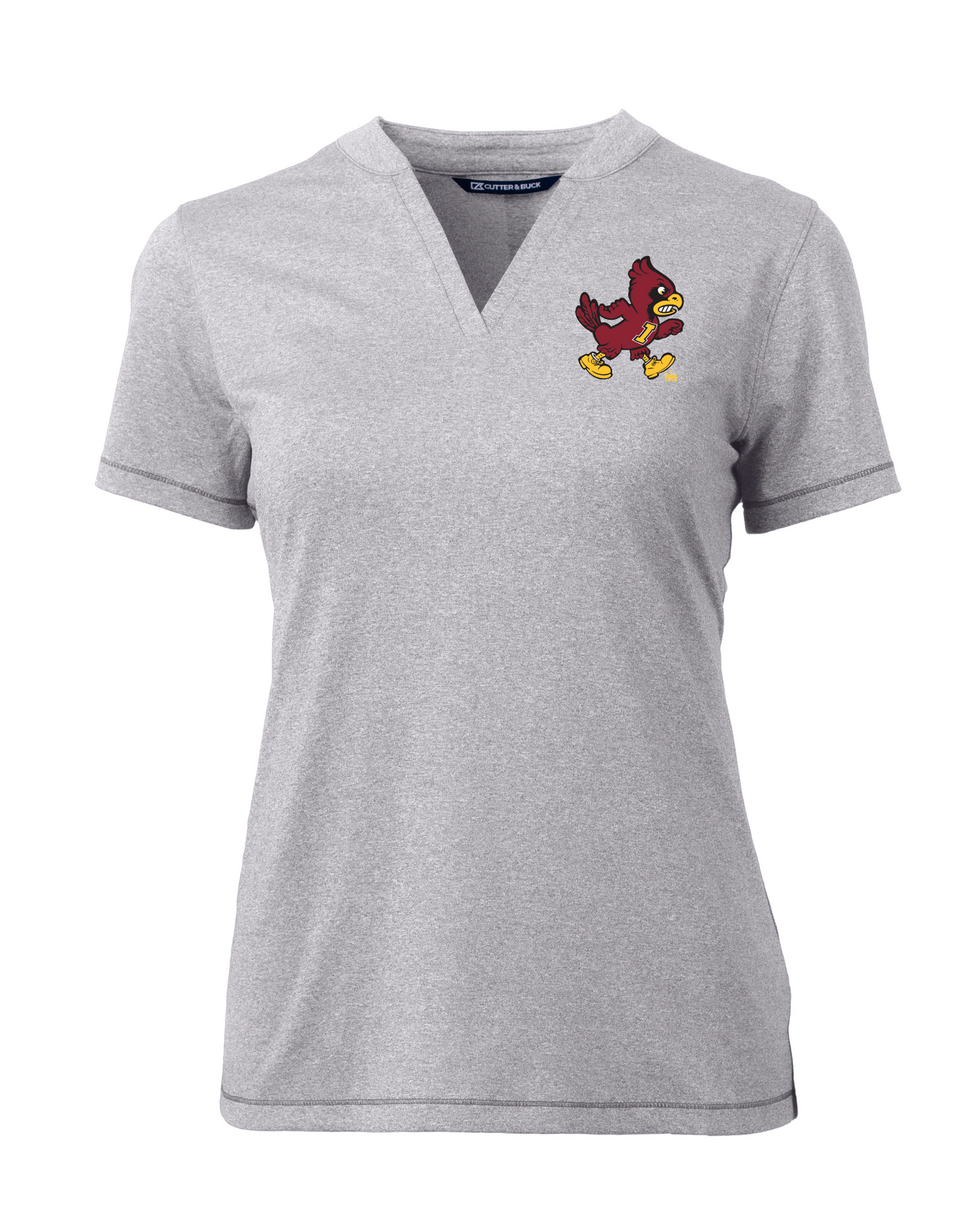 Walking Cy- Cutter & Buck Stretch Women's Polo
