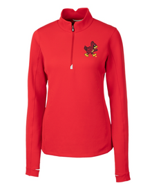 Walking Cy - Cutter & Buck 1/4 Zip Women's Pullover