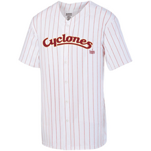 Cyclones Pinstripe Full-Button Jersey