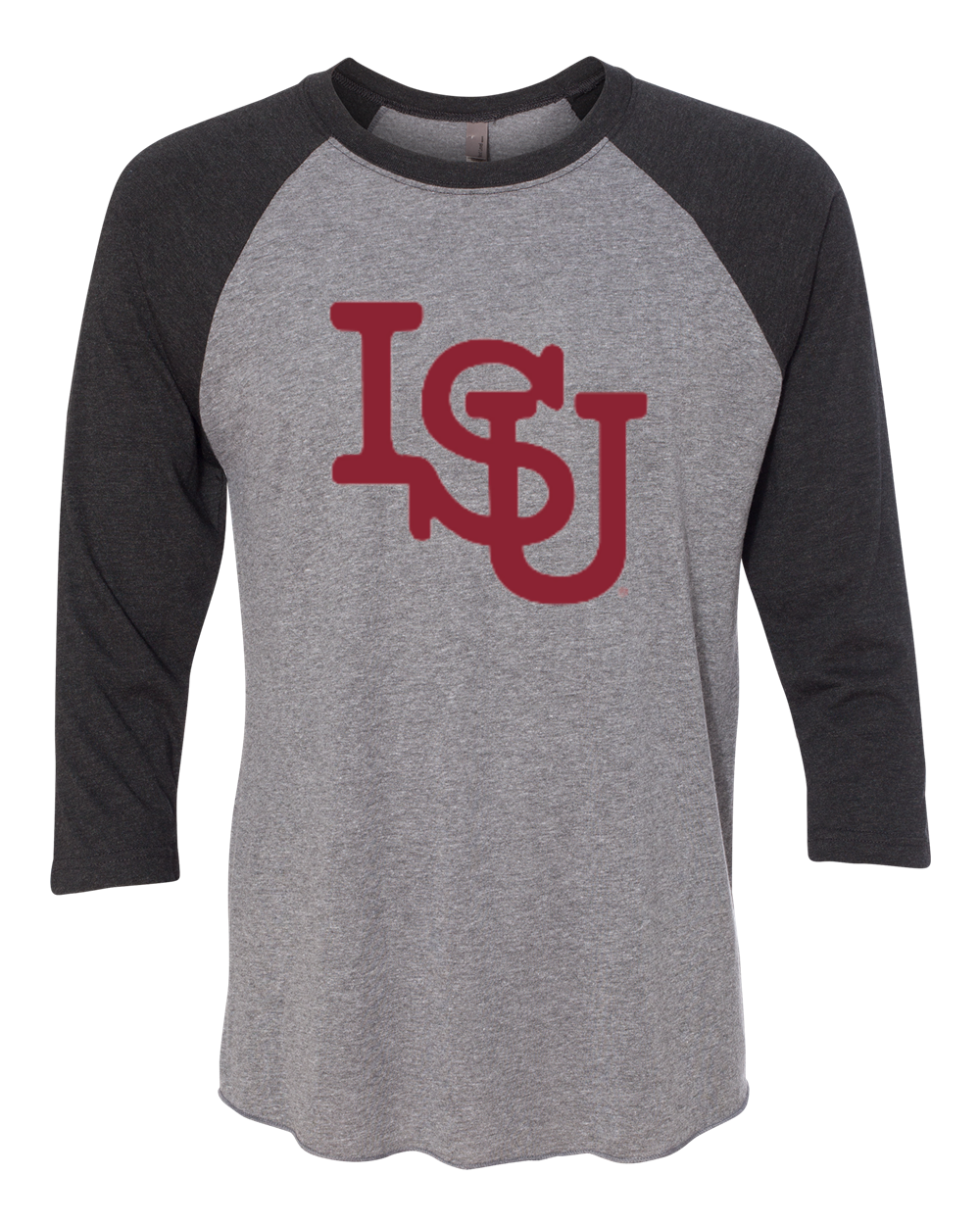 Vintage ISU - Three-Quarter Sleeve Raglan Tee