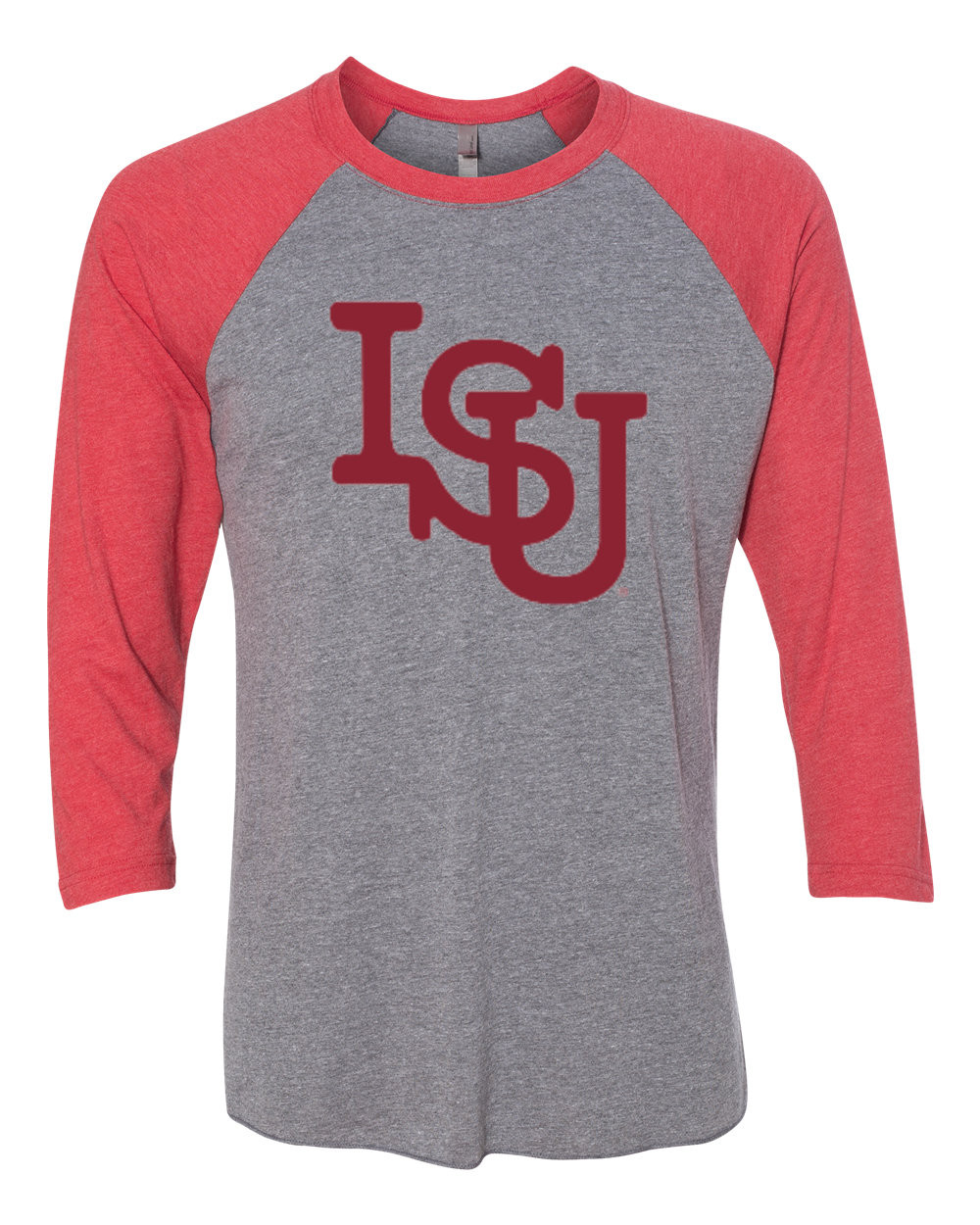 Vintage ISU - Three-Quarter Sleeve Raglan Tee