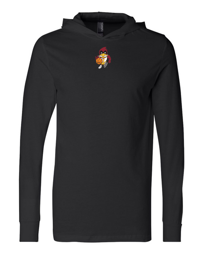 Basketball Cy Long Sleeve Hooded T-Shirt