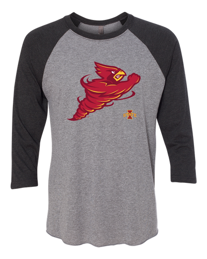 Cynado- Three-Quarter Sleeve Raglan Tee